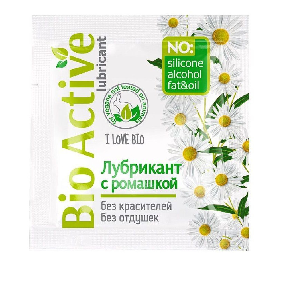 Пробник лубриканта на водной основе Bio Active - 3 гр. Пробник лубриканта на водной основе Bio Active - 3 гр.
