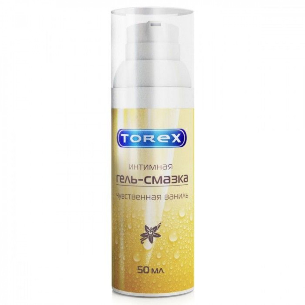 Гель-смазка на водной основе Torex "Чувственная ваниль" - 50 мл. Гель-смазка на водной основе Torex "Чувственная ваниль" - 50 мл.