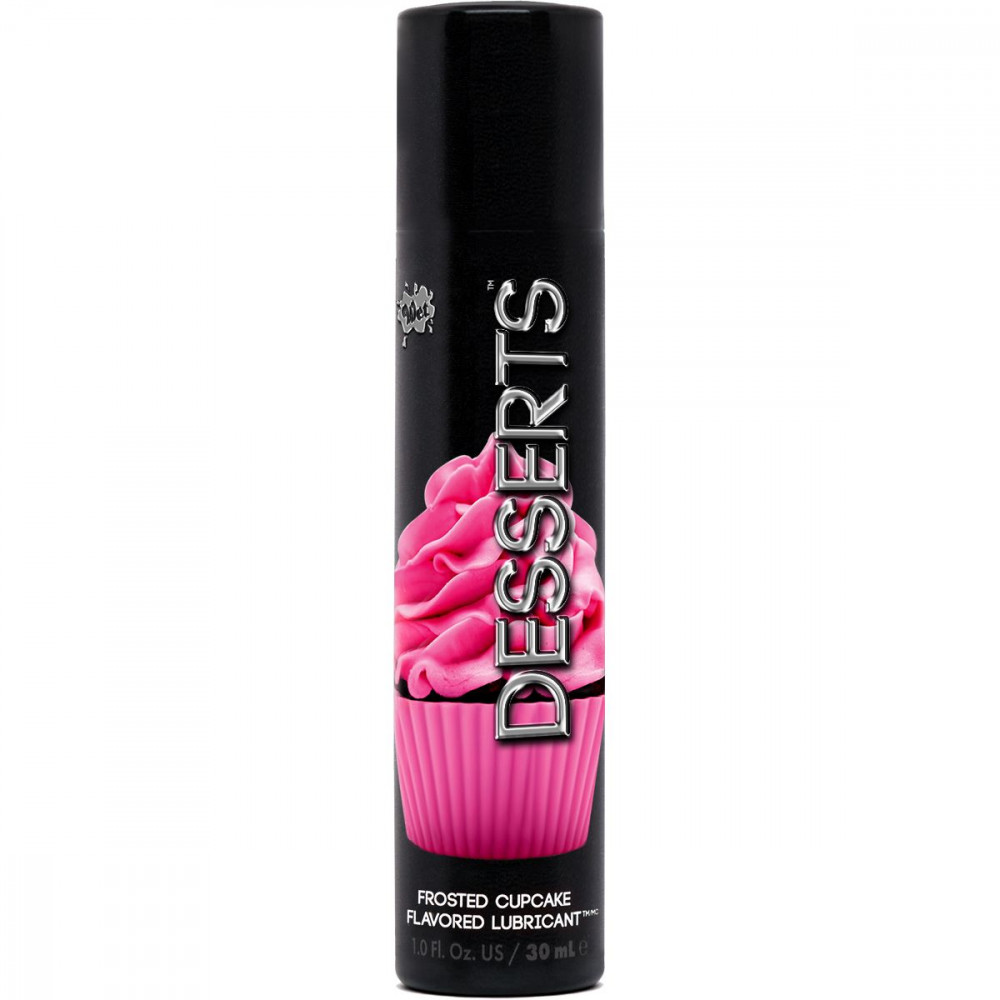 Лубрикант Wet Desserts Frosted Cupcake с ароматом капкейка - 30 мл.