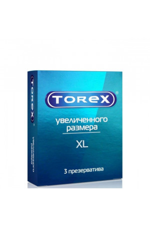 Презервативы Torex "Увеличенного размера" - 3 шт.