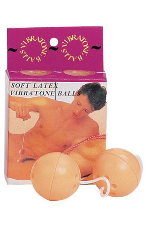 Вагинальные шарики со смещенным центром тяжести SOFT LATEX VIBRATONE BALL