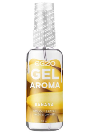 Интимный лубрикант EGZO AROMA с ароматом банана - 50 мл.