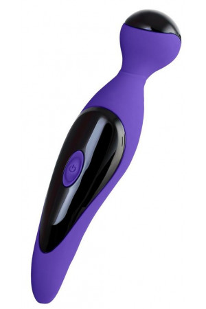 Фиолетовый вибростимулятор COSMY - 18,3 см.