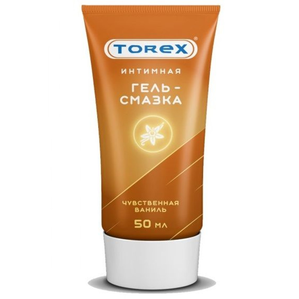 Смазка на водной основе TOREX "Чувственная ваниль" - 50 мл. Смазка на водной основе TOREX "Чувственная ваниль" - 50 мл.