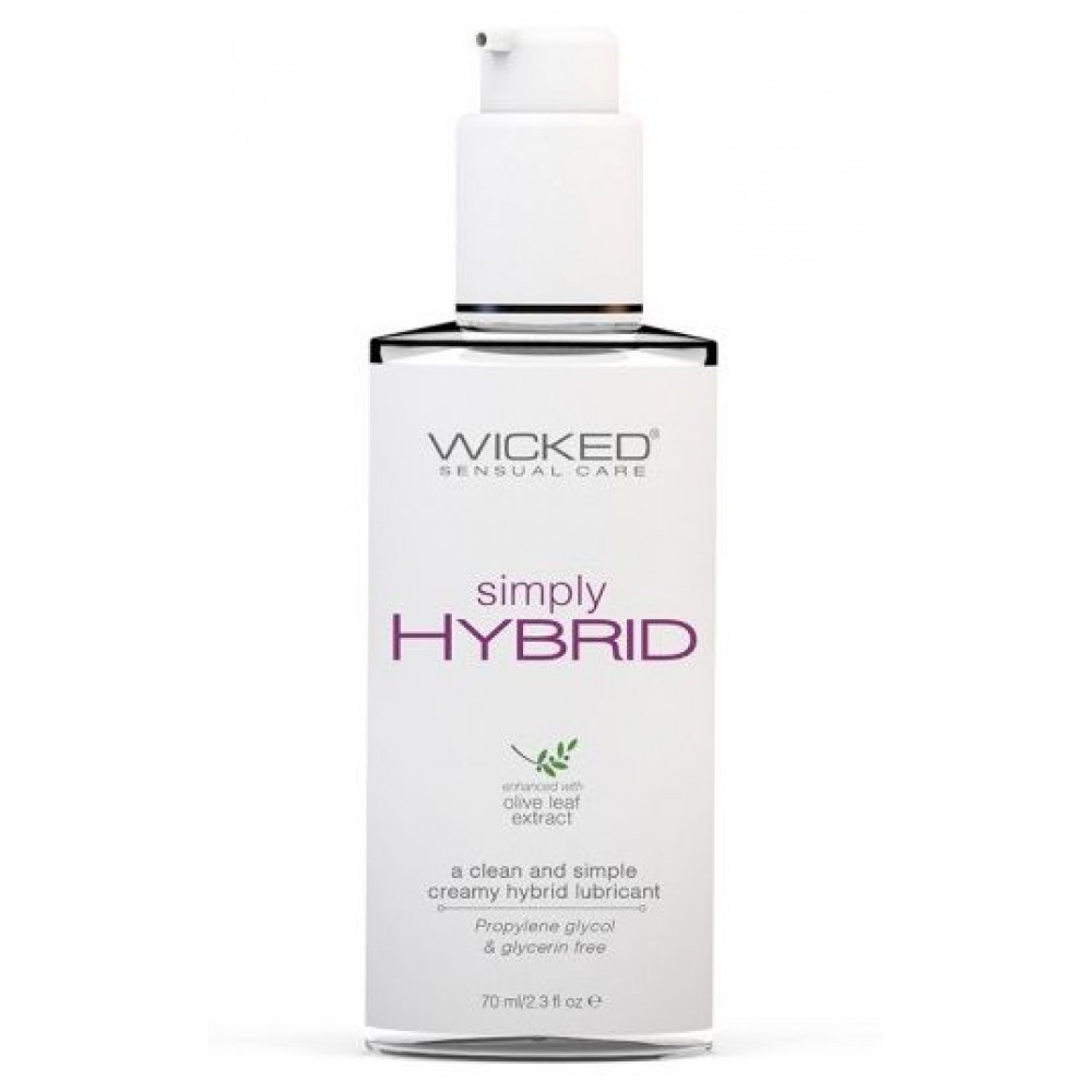 Водно-силиконовый лубрикант Wicked Simply HYBRID - 70 мл.