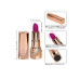 Золотистый вибратор-помада с пурпурным мягким кончиком Hide & Play Rechargeable Lipstick
