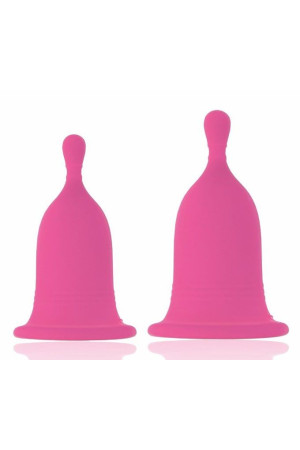Набор из 2 розовых менструальных чаш Cherry Cup
