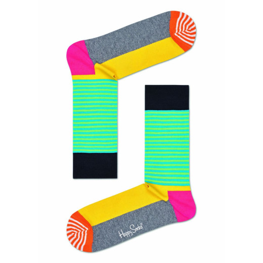 Носки унисекс Half Stripe Sock с полосками