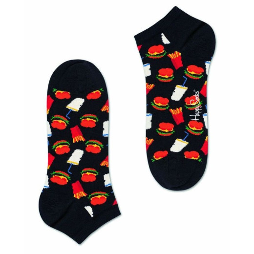 Низкие носки унисекс Hamburger Low Sock с гамбургерами