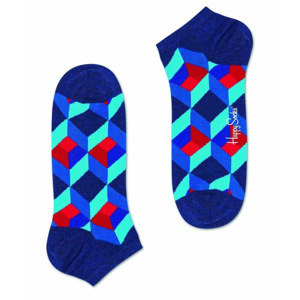 Низкие носки Optic Square Low Sock с цветными зигзагами Низкие носки Optic Square Low Sock с цветными зигзагами