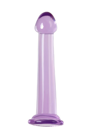 Фиолетовый фаллоимитатор Jelly Dildo S - 15,5 см.