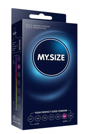 Презервативы MY.SIZE размер 64 - 10 шт.