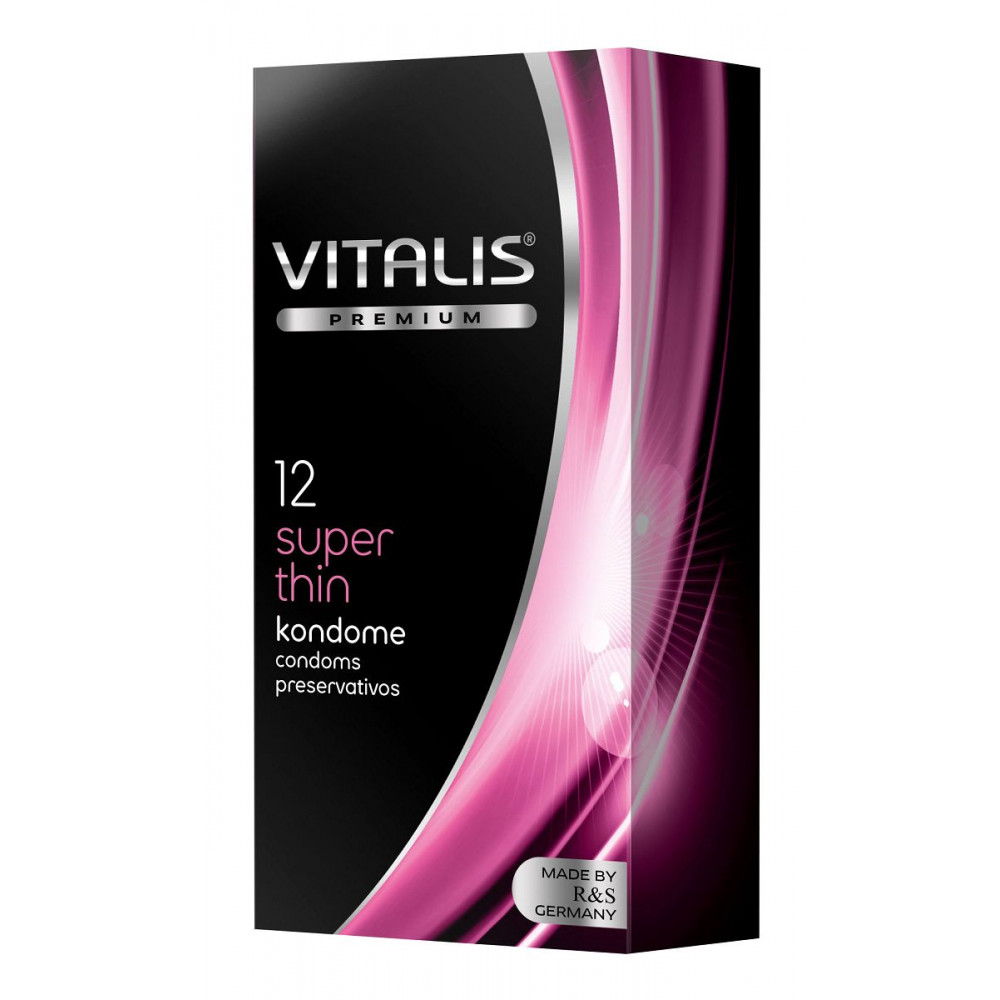 Ультратонкие презервативы VITALIS PREMIUM super thin - 12 шт. Ультратонкие презервативы VITALIS PREMIUM super thin - 12 шт.