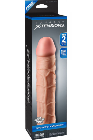 Телесная насадка Fantasy X-tensions Perfect 2" Extension - 20,3 см.