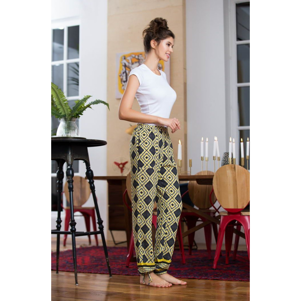 Брючки из вискозы Dolce Vita с ромбами Брючки из вискозы Dolce Vita с ромбами