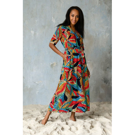 Яркое платье Dominica из вискозы
