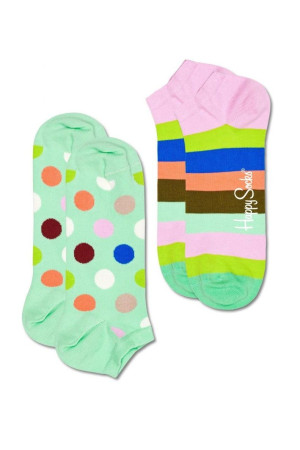 Набор из 2 пар низких носков 2-Pack Big Dot Stripe Low Sock
