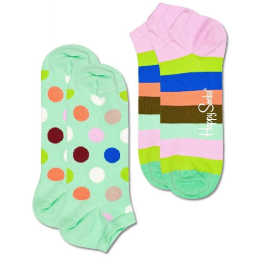 Набор из 2 пар низких носков 2-Pack Big Dot Stripe Low Sock
