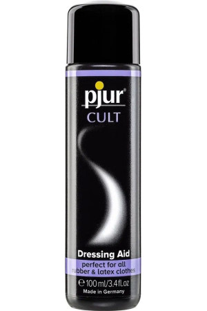 Средство для легкого надевания латексной одежды pjur CULT Dressing Aid - 100 мл.
