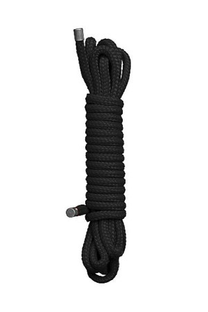 Черная веревка для бандажа Japanese - 5 м.