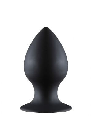 Чёрная анальная пробка Thick Anal Plug Small - 7,8 см.