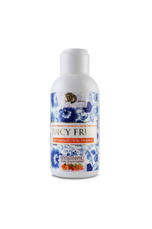Интимный гель на водной основе JUICY FRUIT с ароматом фруктов - 100 мл.