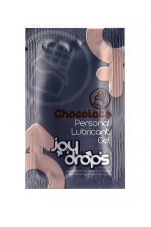 Саше смазки на водной основе с ароматом шоколада JoyDrops Chocolate - 5 мл.