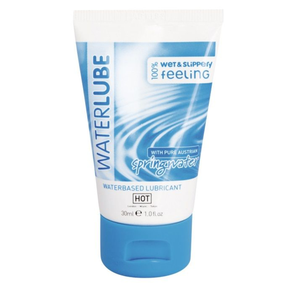 Гель-смазка на основе чистой родниковой воды WaterLube - 30 мл. Гель-смазка на основе чистой родниковой воды WaterLube - 30 мл.